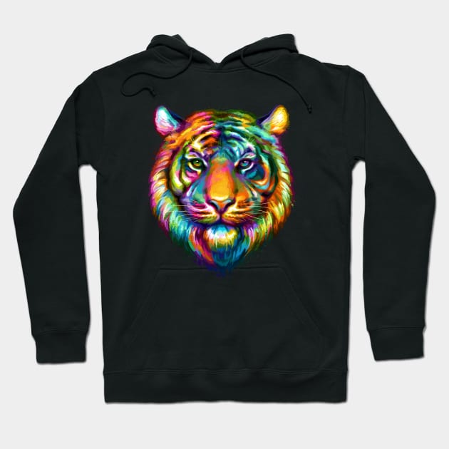 Tiger Hoodie by stonemask